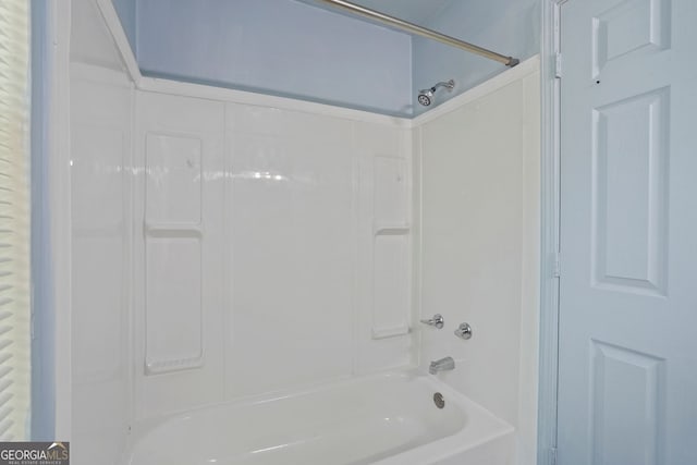 bathroom featuring tub / shower combination