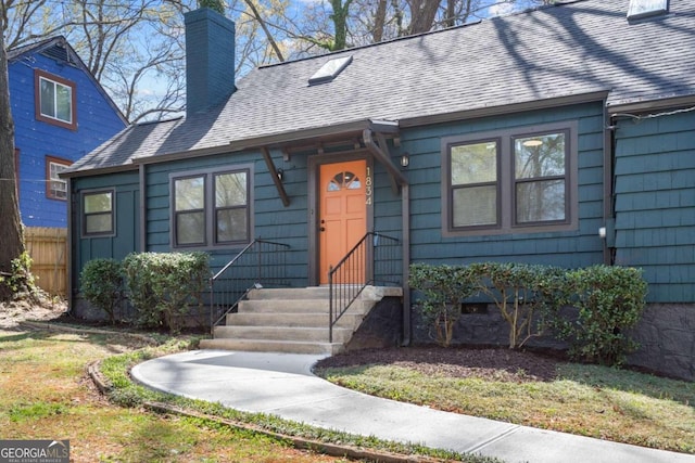 view of front of house