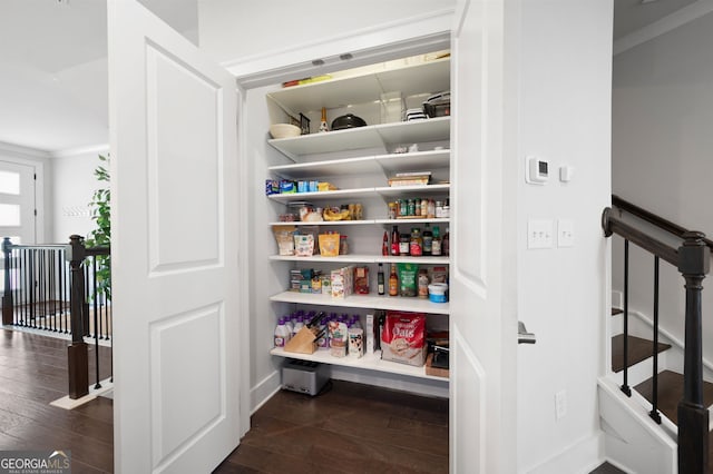 view of pantry