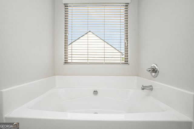 bathroom featuring a bathtub