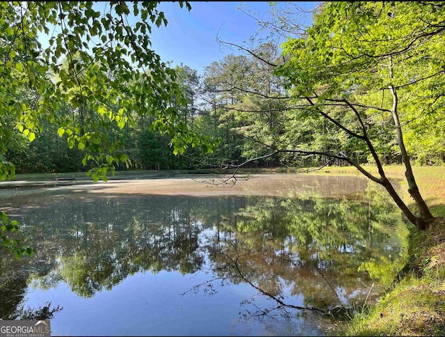 view of water feature