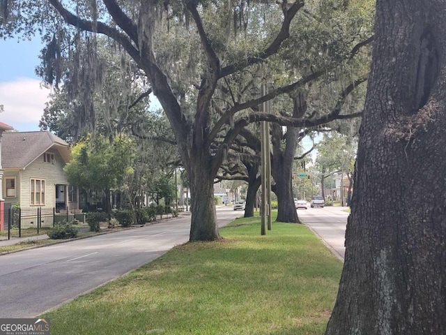 view of street