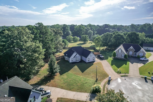 aerial view