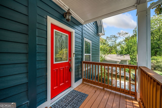 view of entrance to property