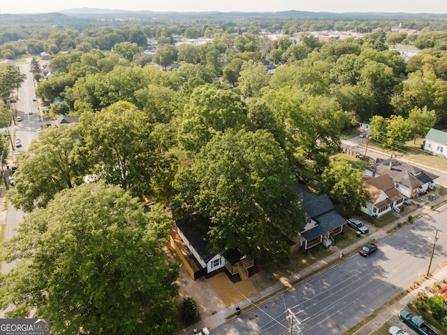 aerial view