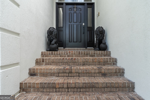 view of staircase