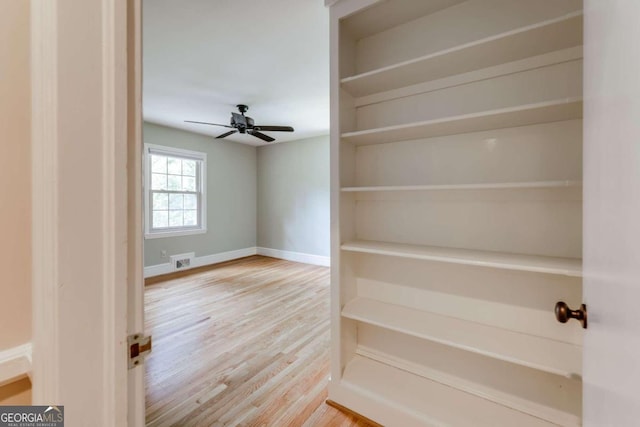 closet with visible vents