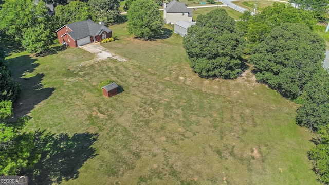 aerial view of property and surrounding area