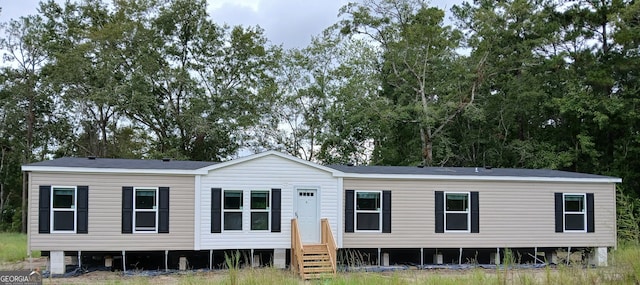 view of manufactured / mobile home