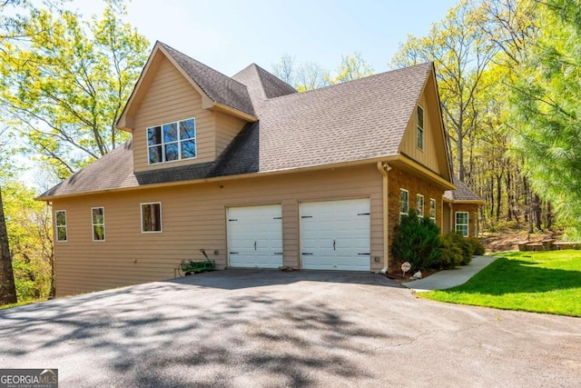 exterior space with a lawn