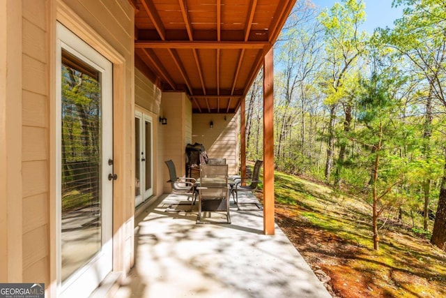 view of patio / terrace