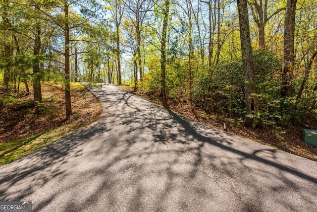 view of road