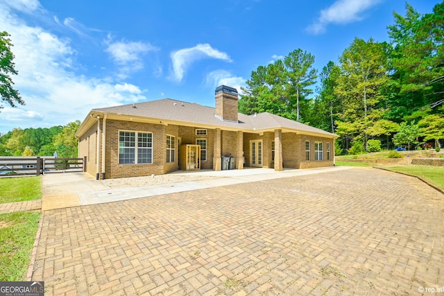 view of back of house