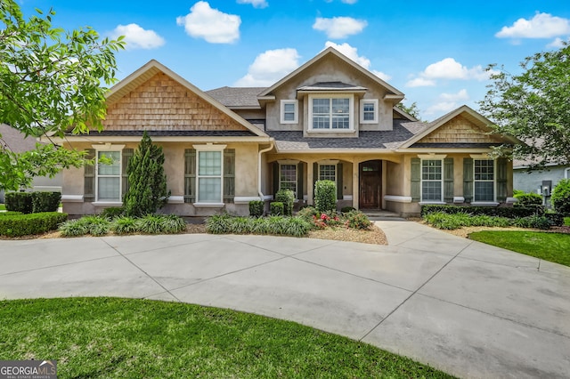 craftsman house featuring covered porch