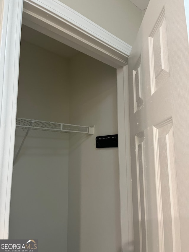 view of closet