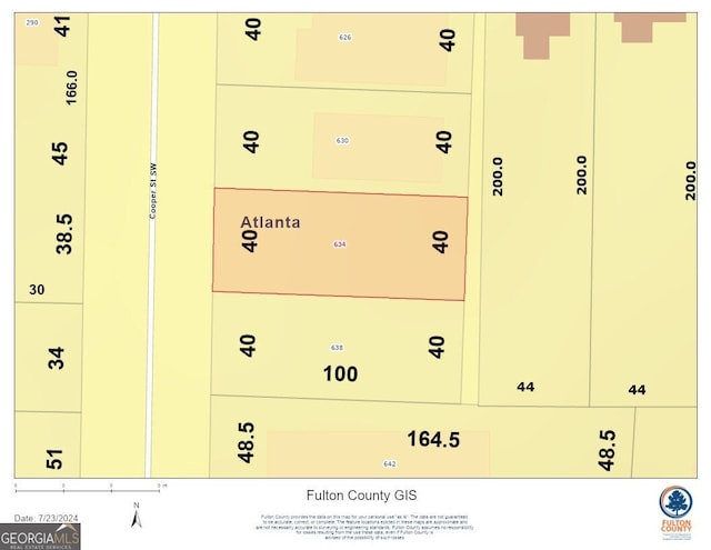 634 Cooper St, Atlanta GA, 30312 land for sale