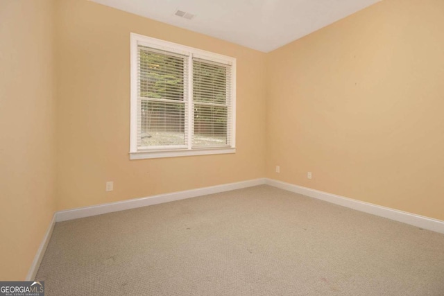 empty room with carpet floors