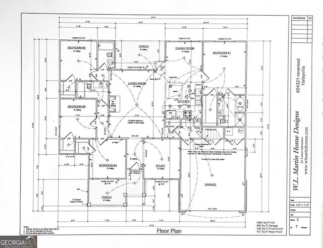 4477 Rivercliff Way, Gray, GA 31032 - home floor plan