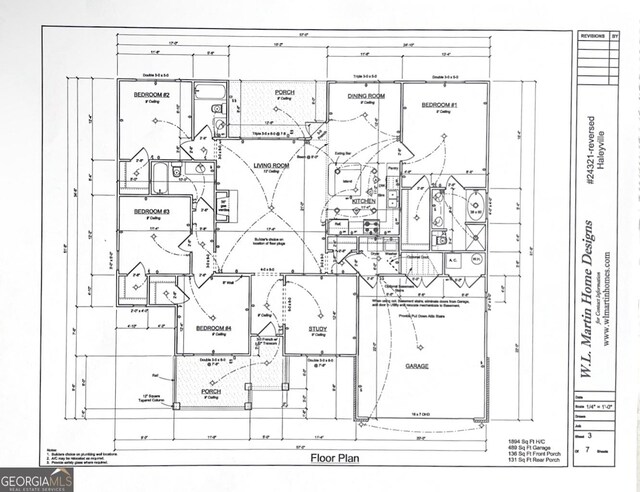 4477 Rivercliffs Way, Gray, GA 31032 - view of layout