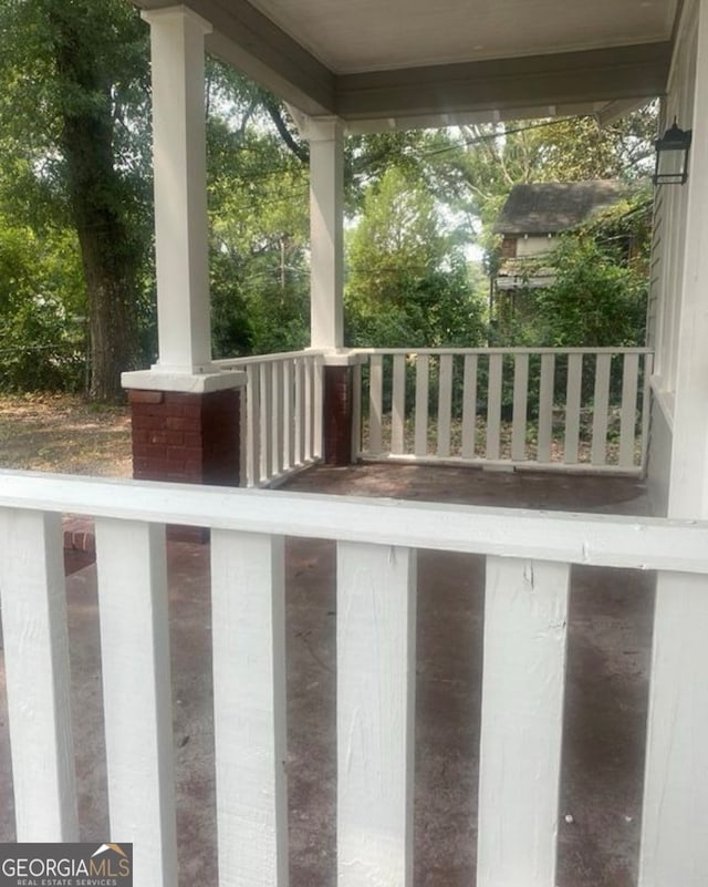 view of deck