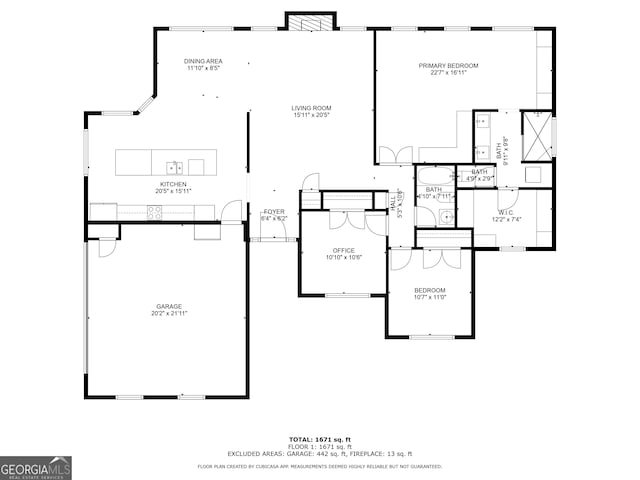 103 Royal Way, Mcdonough, GA 30252 - floor plan