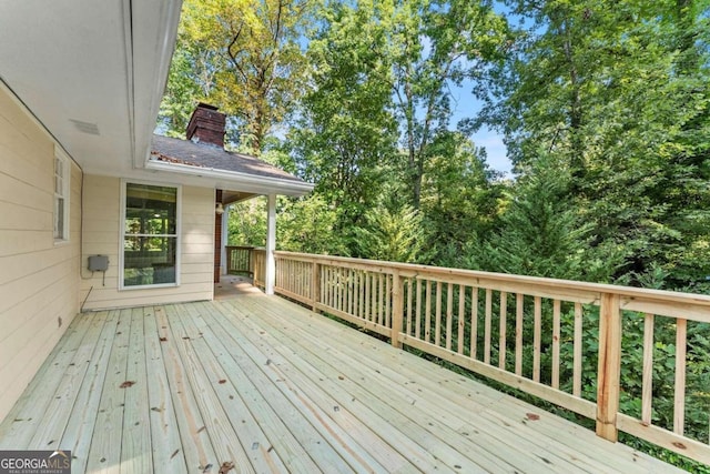 5775 Lakeshore Dr, Buford, GA 30518 - view of wooden deck