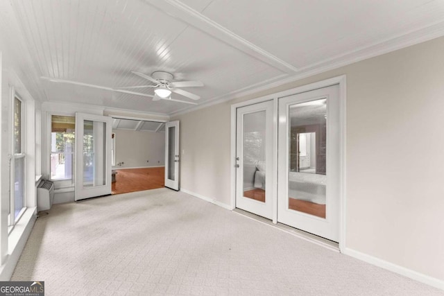 5775 Lakeshore Dr, Buford, GA 30518 - unfurnished sunroom with french doors