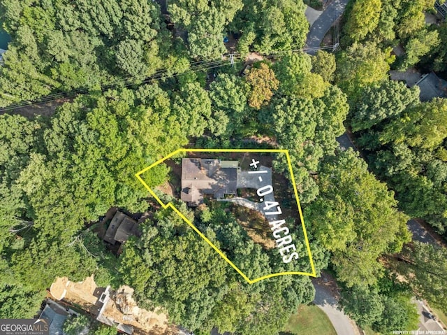 5775 Lakeshore Dr, Buford, GA 30518 - view of property location with property boundaries highlighted