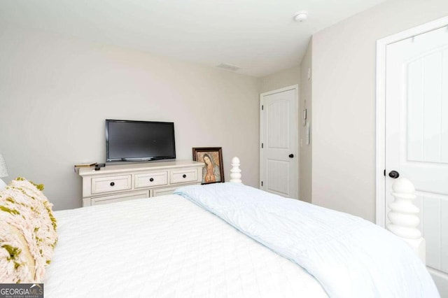 bedroom with ensuite bathroom