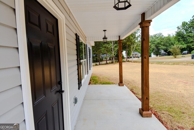101 Alexandria Way, Thomaston, GA 30286 - view of patio / terrace featuring a porch