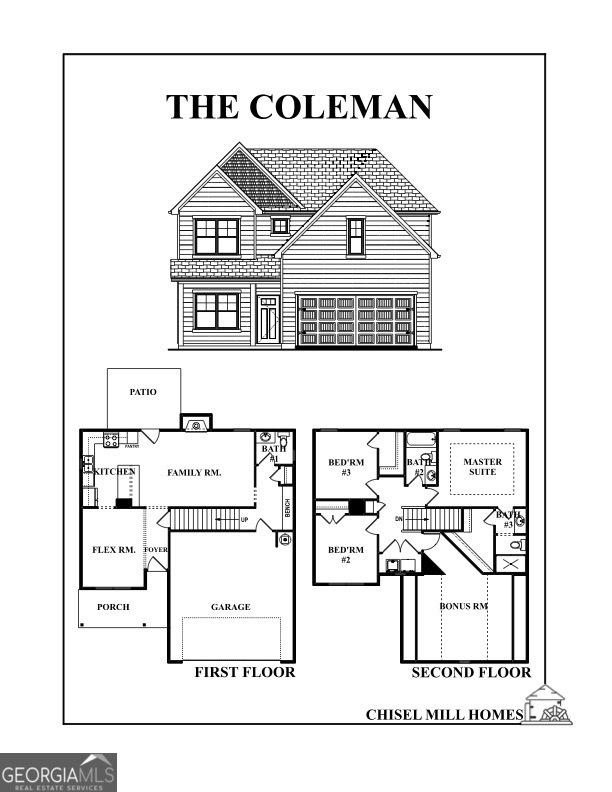 54 Charlie Fuller Rd Lot 3, Grantville, GA 30220 - view of layout