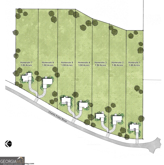 54 Charlie Fuller Rd Lot 3, Grantville, GA 30220 - map