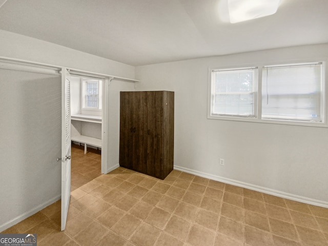 view of unfurnished bedroom