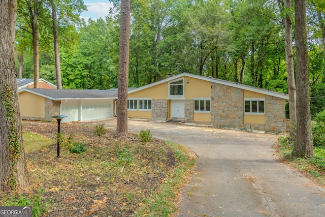 view of ranch-style house