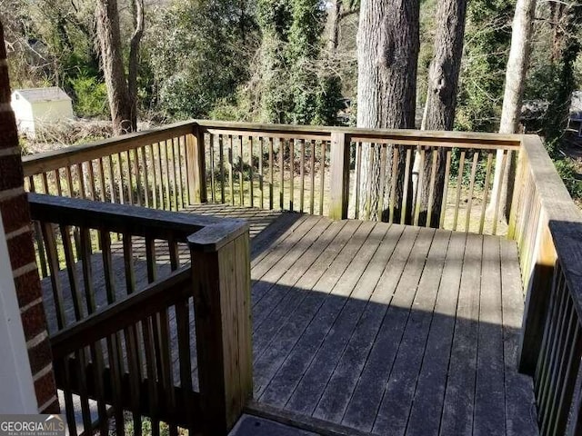 view of deck