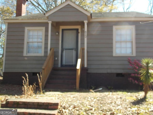 view of front of house