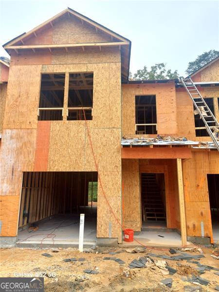 view of property under construction
