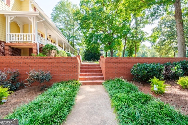 3060 Orchard Rd SW, Conyers, GA 30094 - view of yard featuring stairs