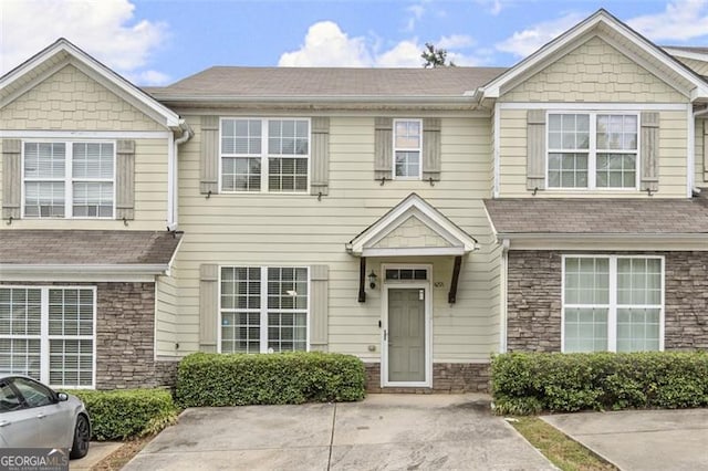 view of townhome / multi-family property