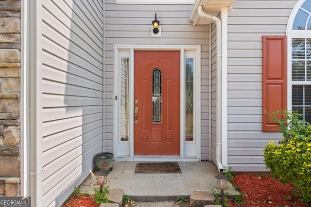 view of property entrance