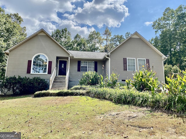 1832 Wayside Rd, Kingston, GA 30145 - ranch-style house with a front yard