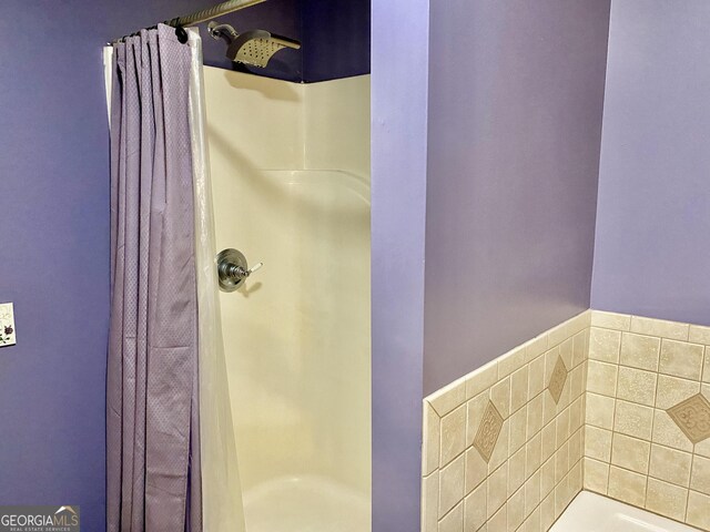 1832 Wayside Rd, Kingston, GA 30145 - bathroom with a stall shower