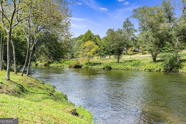 property view of water