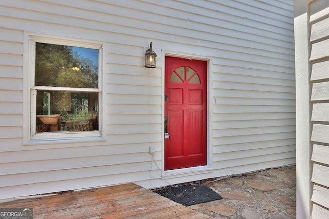 view of property entrance