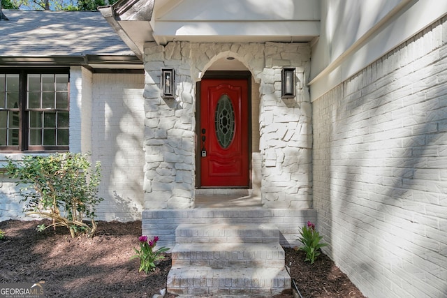 view of entrance to property