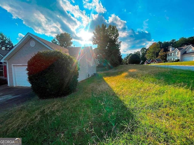 view of yard