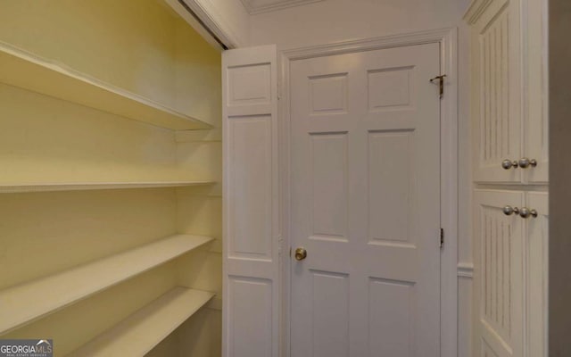 view of closet