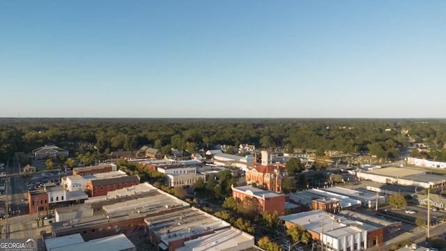 drone / aerial view