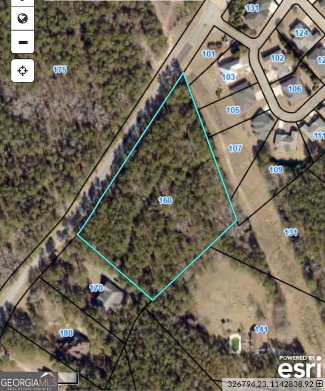 160 Greystone Dr, Milledgeville GA, 31061 land for sale