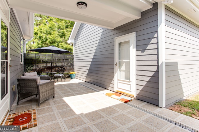 view of patio / terrace